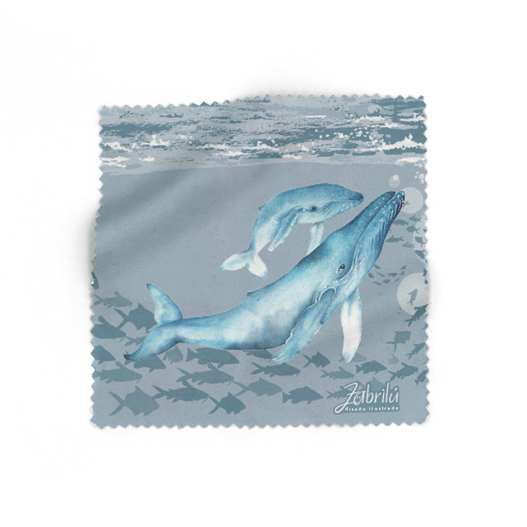 Paño para gafas | Ballena Jorobada