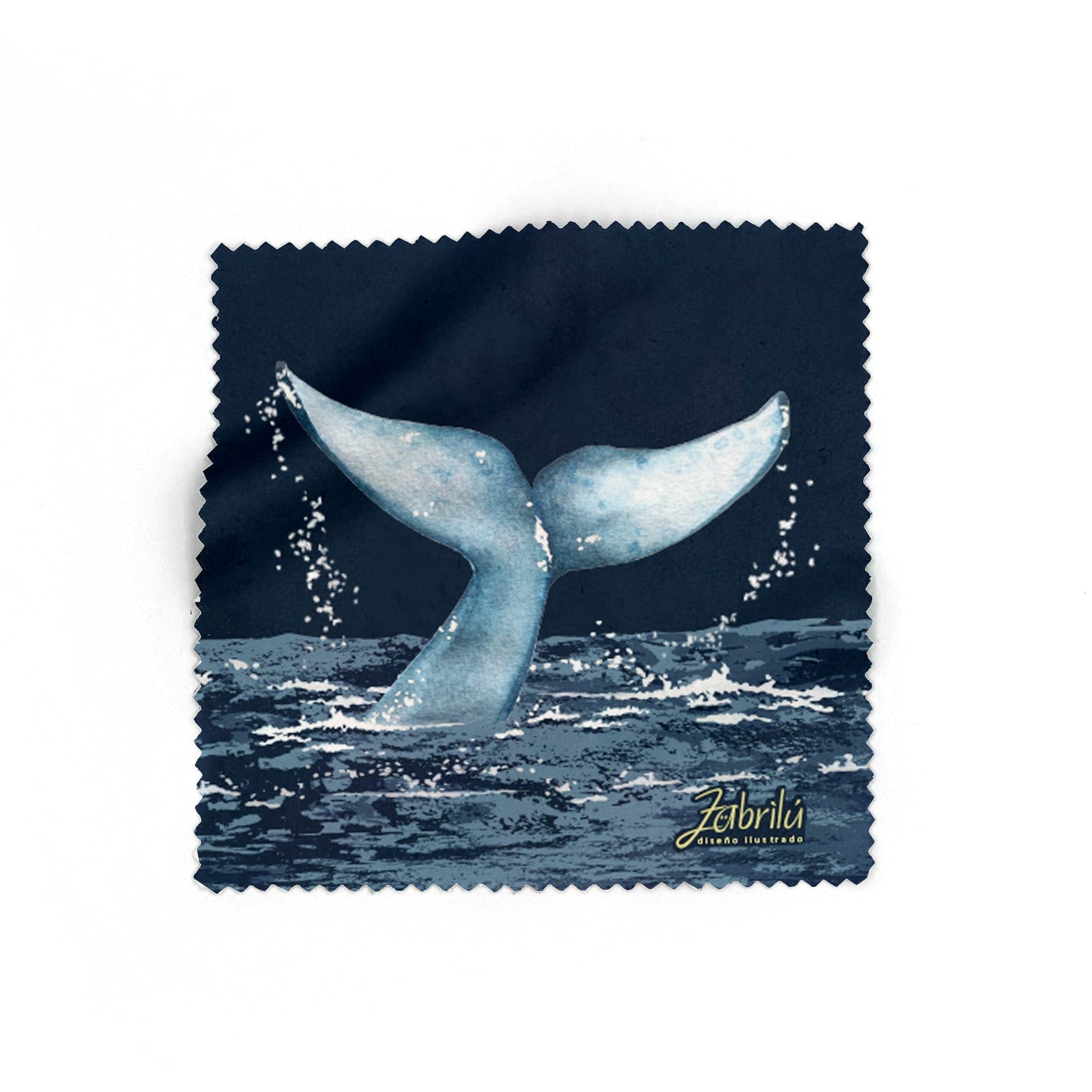 Paño para gafas | Cola Ballena Jorobada