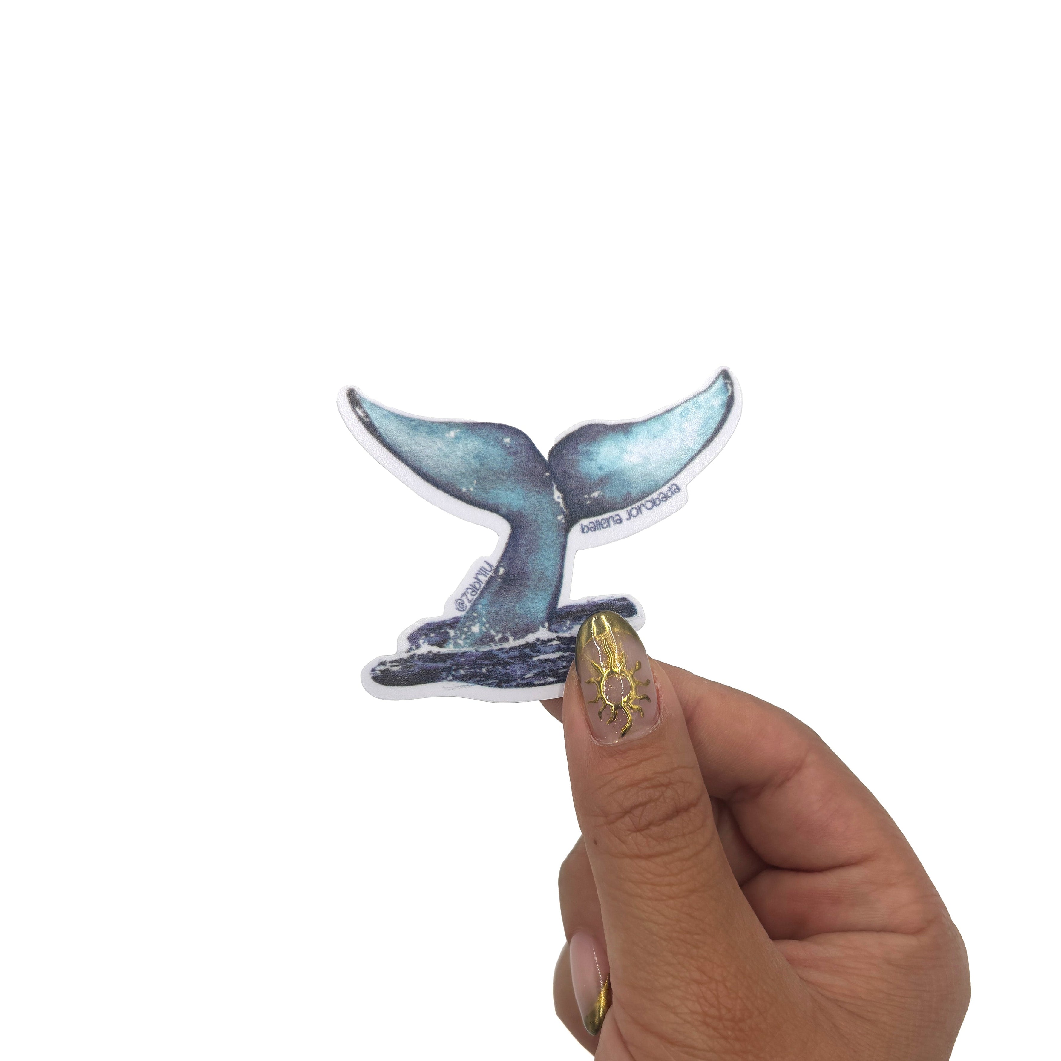 Sticker impermeable | Cola de Ballena