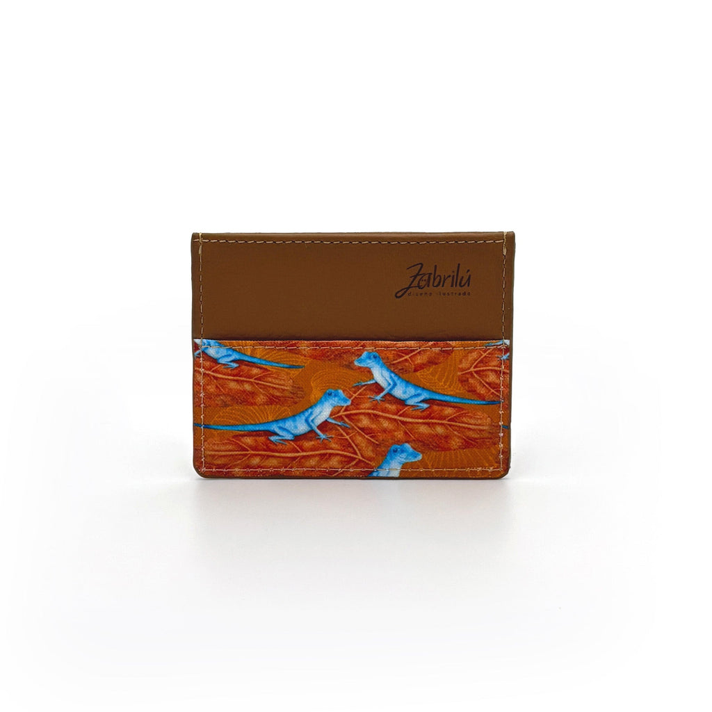 Tarjetero Horizontal | Lagarto Azul