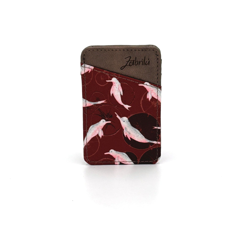 Tarjetero Vertical | Delfín Rosado