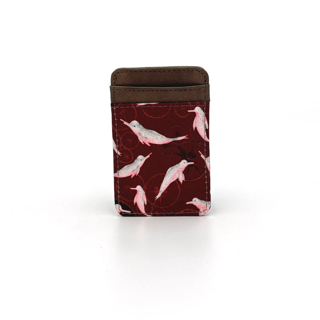 Tarjetero Vertical | Delfín Rosado