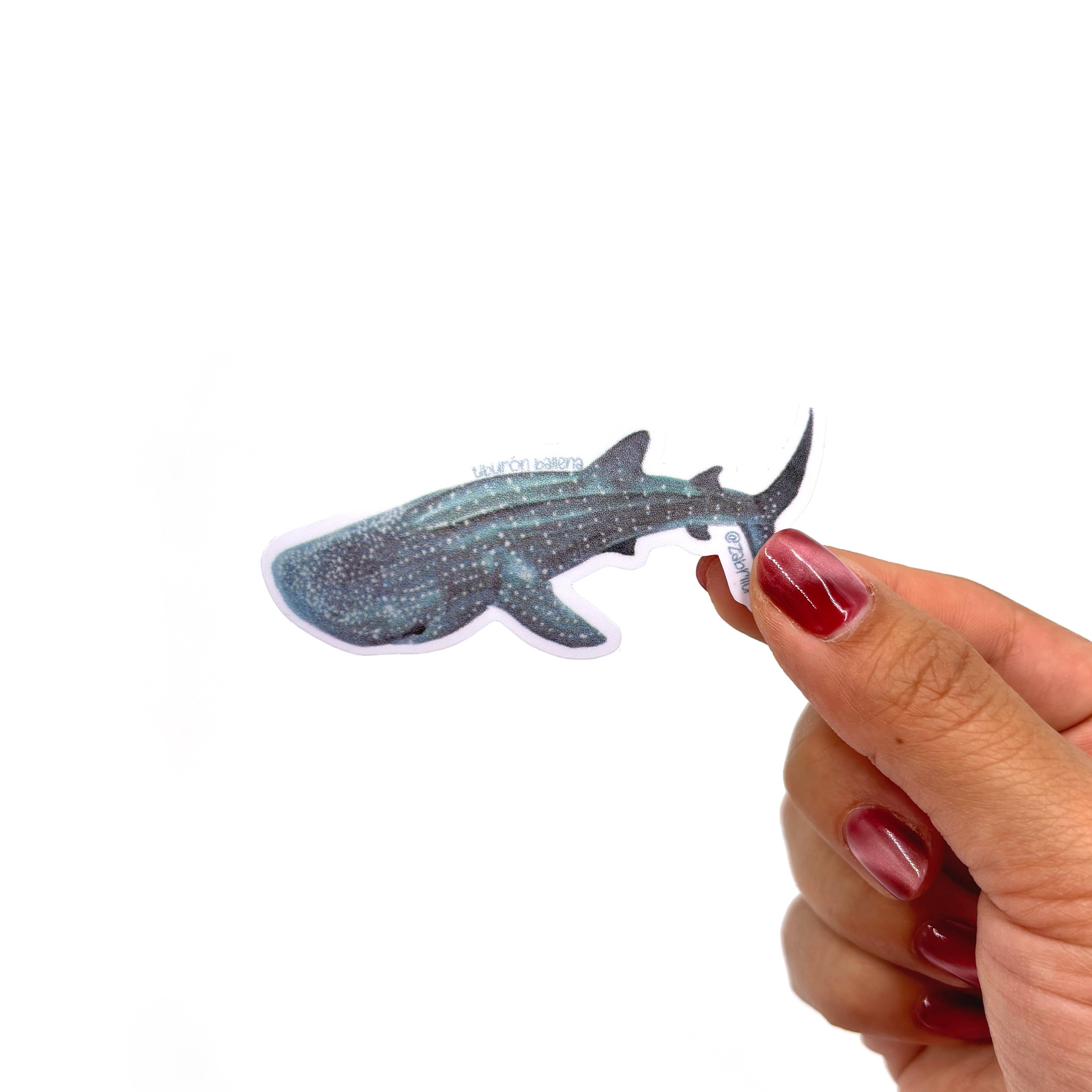 Sticker impermeable | Tiburón Ballena