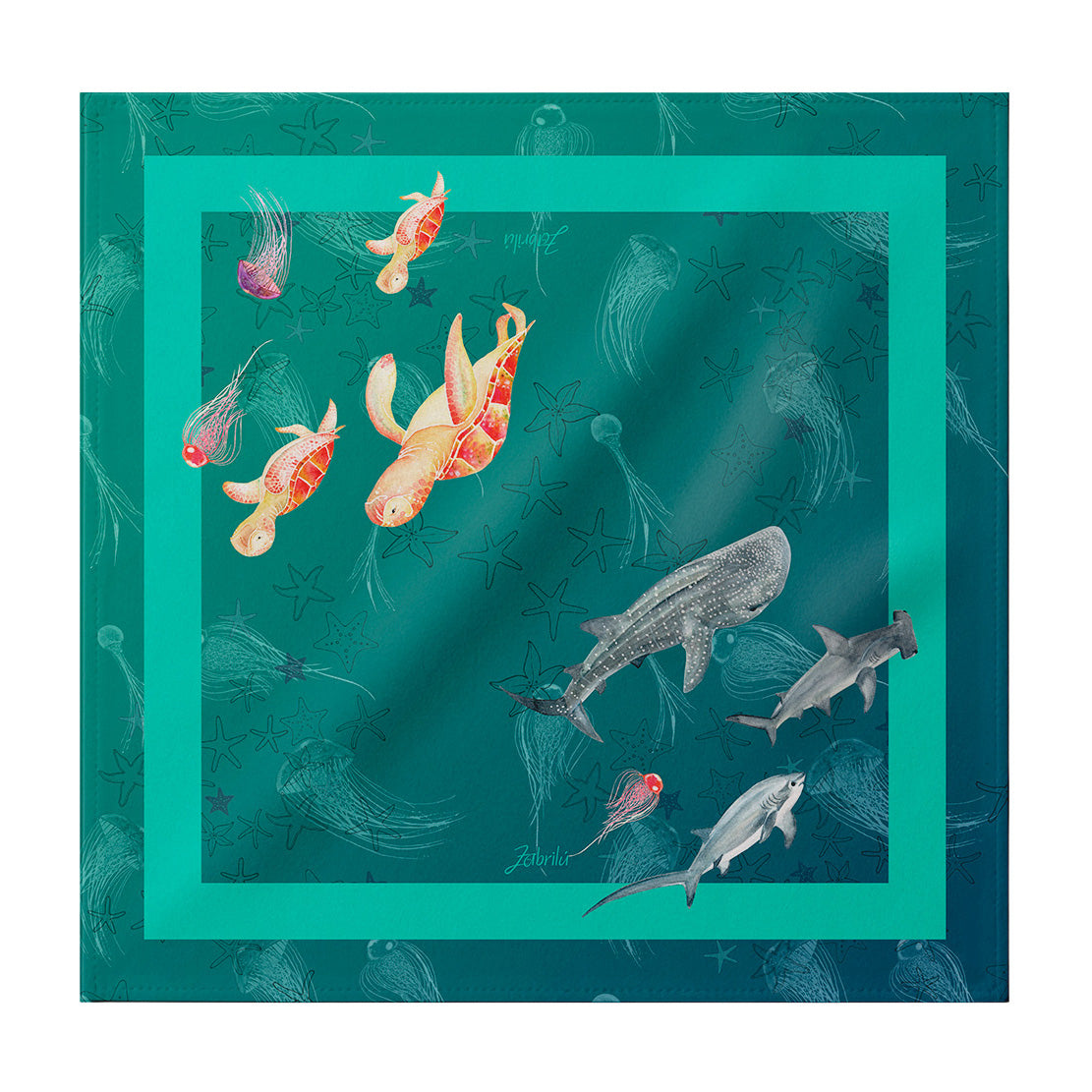 Pañoleta | Tiburones & Tortuga Carey